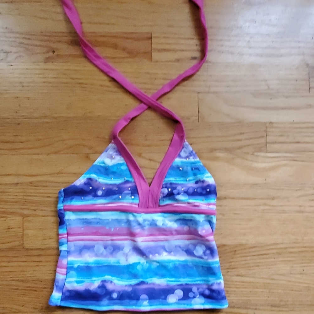 Justice size 8 tankini top